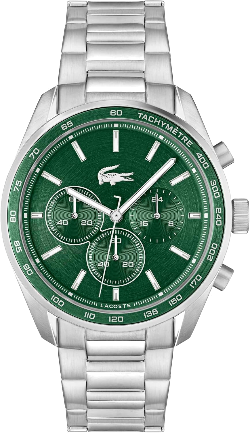 Lacoste Reloj cronógrafo de cuarzo Boston para hombre, 1.654 in