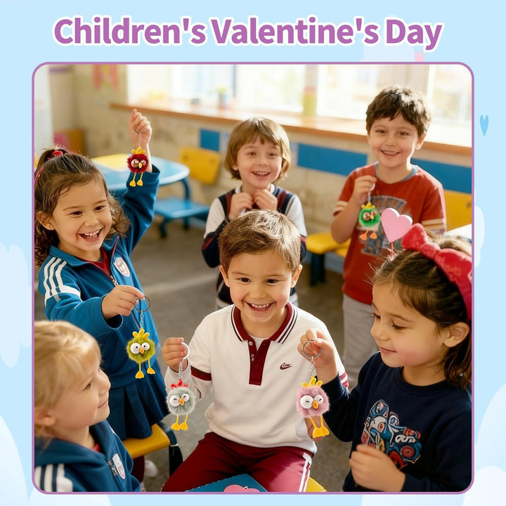 OMyFav 20 llaveros para niños, regalos de fiesta, lindos llaveros d...