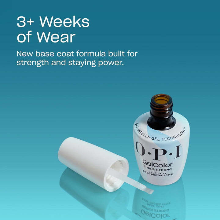 OPI GelColor Base y capas superiores | Fuerte adherencia, alto bril...