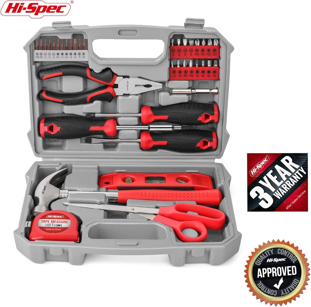 Hi-Spec Juego de herramientas, kit de herramientas para el hogar ro...