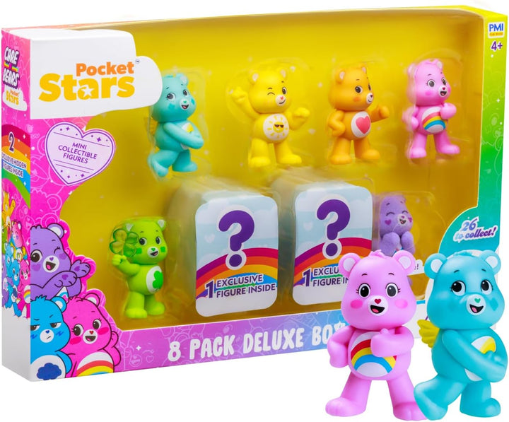 Care Bears - Figuras de caja ciega de lujo, paquete de 8 unidades,...