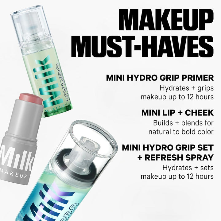 Milk Makeup Mini juego imprescindible: incluye imprimación facial h...