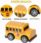 Paquete de 18 juguetes surtidos de coches y aviones moldeados a presión