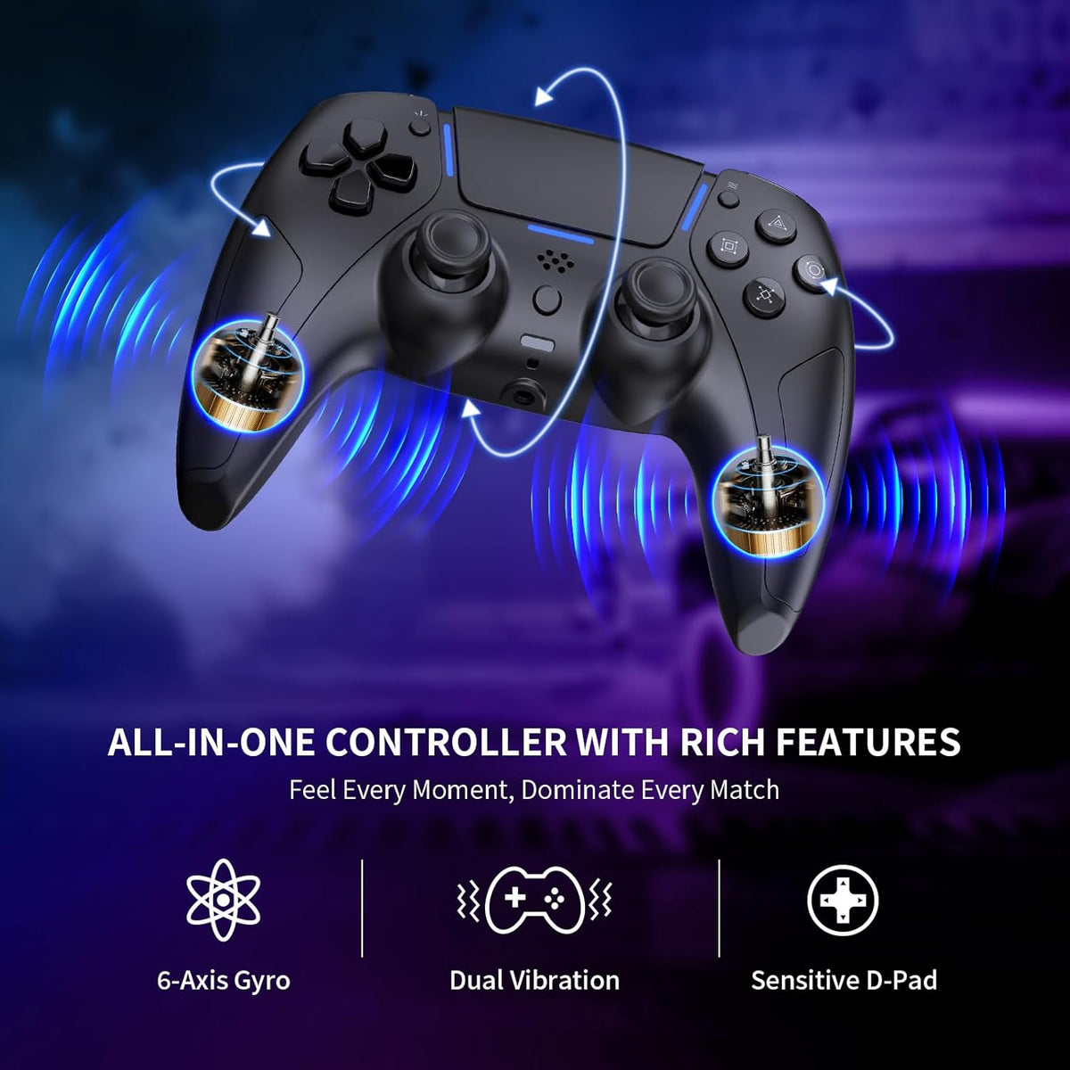 Control inalámbrico para juegos JDDWIN