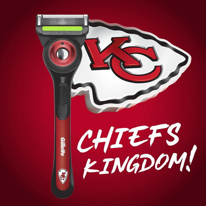 Gillette Labs Special NFL Chiefs Edition - Maquinilla de afeitar pa...