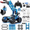 Kit de brazo robótico, kit de robot para niños de 8 años en adelante, juguetes de construcción STEM 4-DOF, programación electrónica para niños y niñas, proyectos de ciencia educativa, regalos geniales de cumpleaños de Navidad para niños.