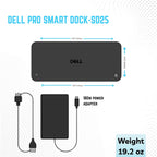Estación de acoplamiento Dell Pro Smart Dock SD25 USB-C 4, administración