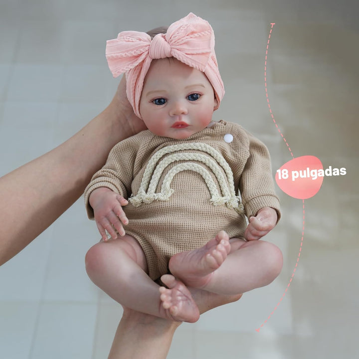 WOOROY Muñecas Realistas de Bebé Reborn - Niña Recién Nacida Realis...