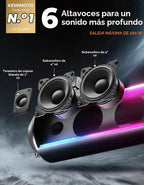 KEMIMOTO Barra de sonido UTV de 28 pulgadas compatible con Polaris RZR
