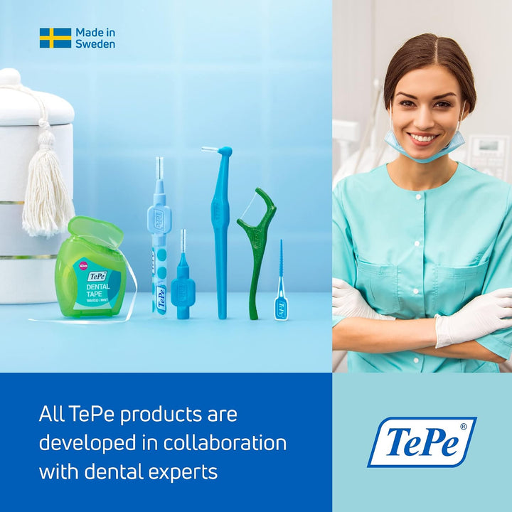 Cepillo interdental original TePe, suave cepillo dental para limpie...