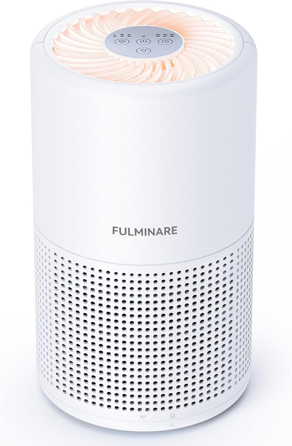 Purificadores de aire para dormitorio, filtro True HEPA H13 de hasta 1086