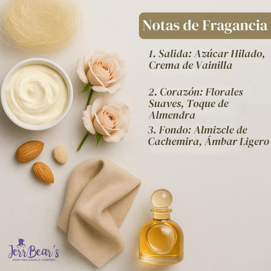 JerrBear's Polvo de cachemira de azúcar rosa, fórmula corporal...