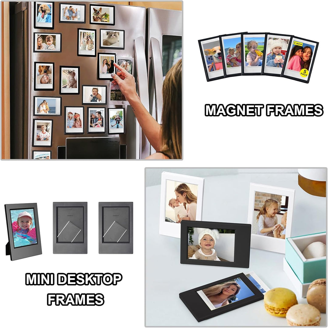 CAIYOULE Accesorios para Fujifilm Instax Mini SE\/7+\/7c\/7s Funda...