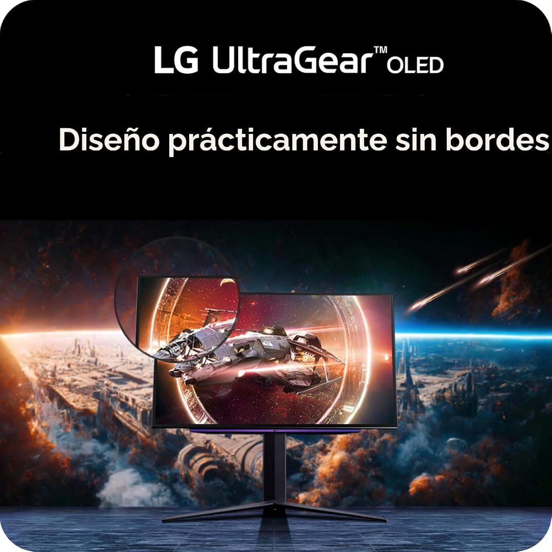 LG \u200E27GS95QE Monitor para videojuegos Ultragear OLED de 27 pul...
