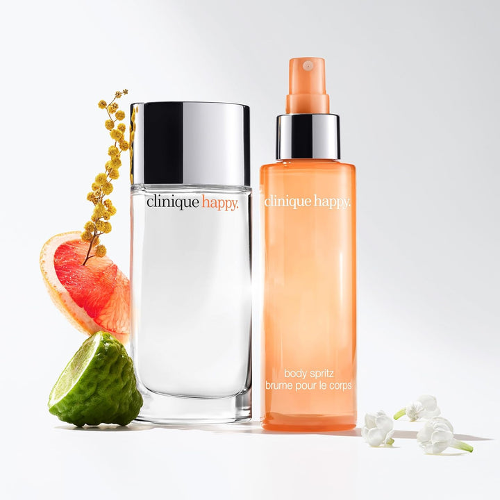 Clinique Happy Body Spritz | Notas de pomelo, bergamota, flor de bo...