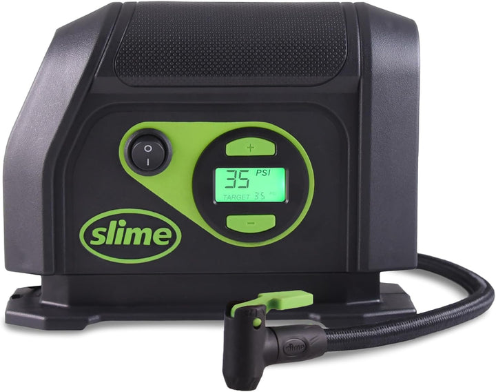 Slime 40088 Inflador de neumáticos, compresor de aire portátil para...
