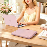 MOSISO Funda compatible con MacBook Air de 13 pulgadas M5 2026 M4 M...