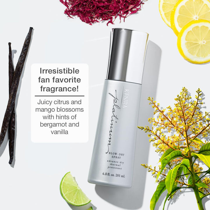 Kenra Platinum aerosol para secar el cabello | Protector térmico qu...