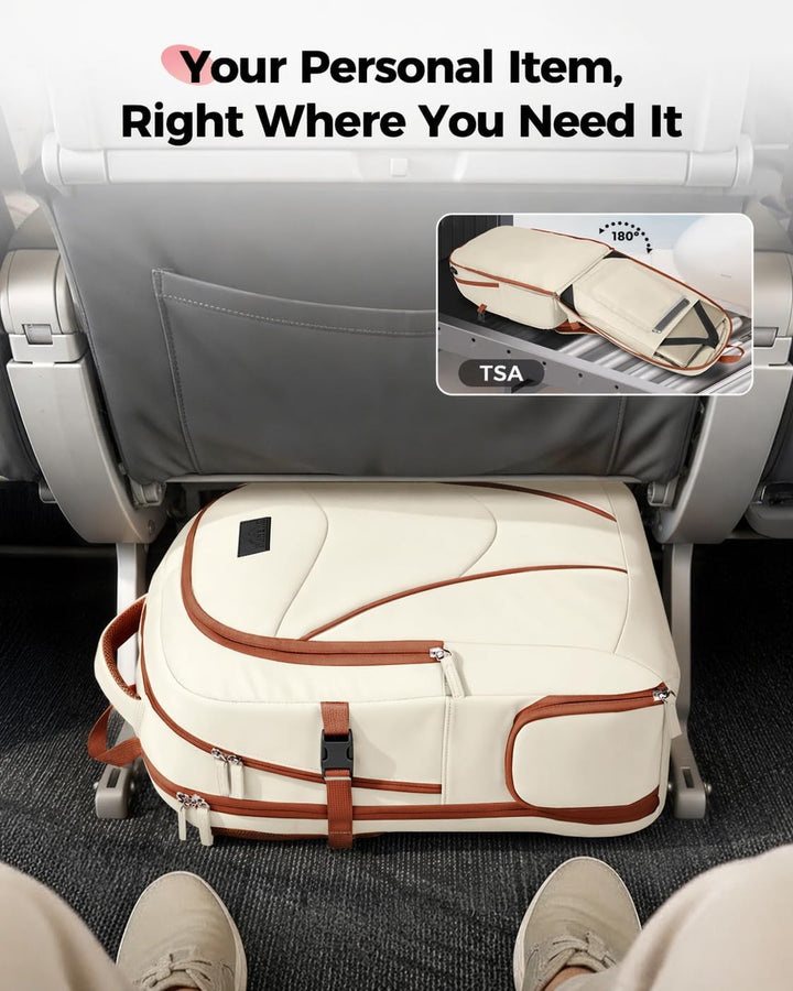 MATEIN HER Mochila de trabajo para laptop con compartimento para al...