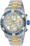Invicta Reloj Pro Diver de cuarzo multifunción con esfera plateada para hombre