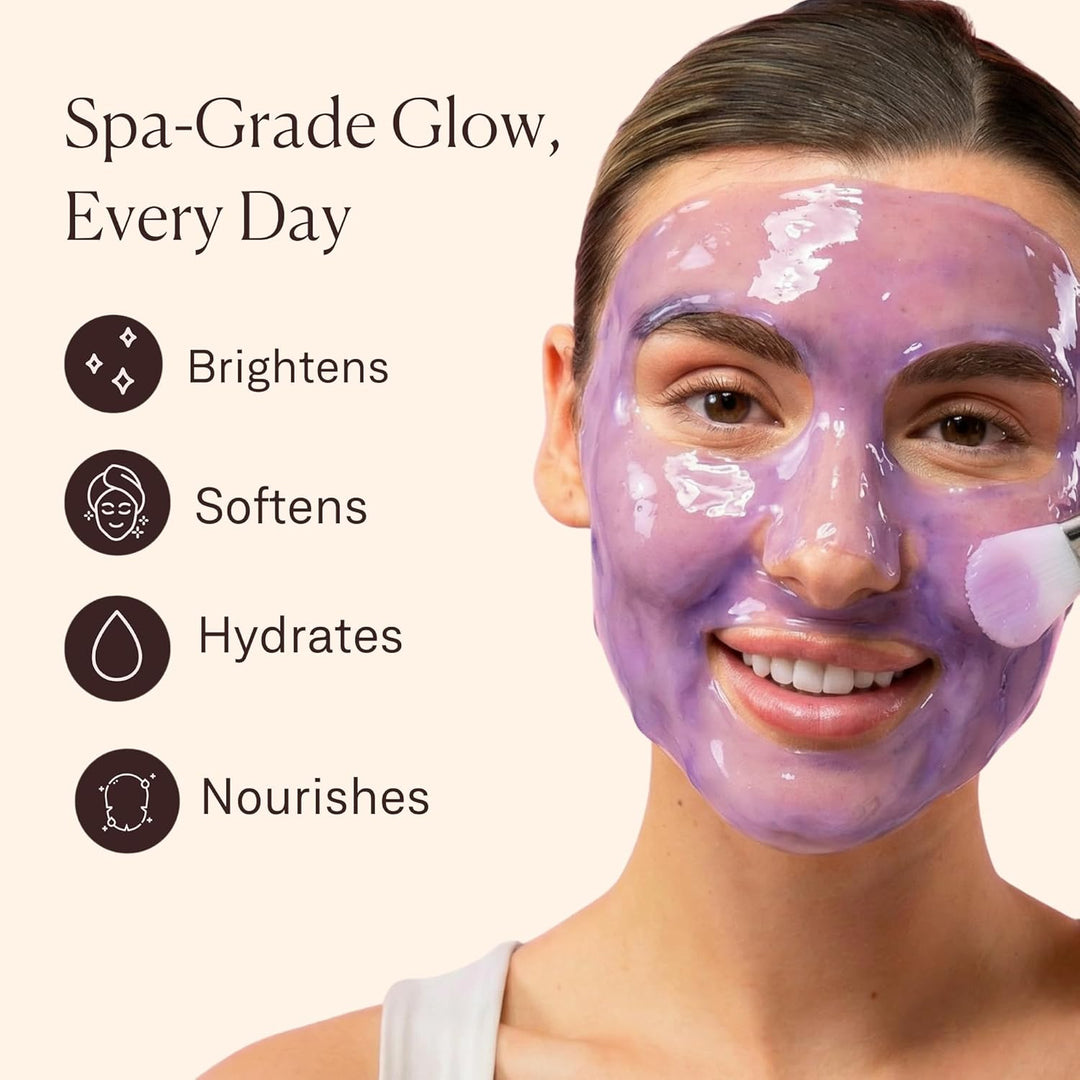 Mascarilla facial de gelatina para tratamientos faciales \u2013 Más...