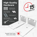 Soporte de pared ajustable para barra de sonido Bose, color