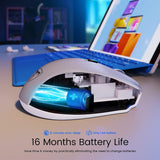 HOTWEEMS D-09 - Ratón inalámbrico para laptop, ergonómico Plus, mou...