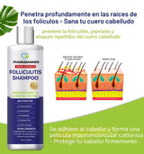 PHARMBANNER Champú antifúngico para foliculitis, dermatitis seborre...