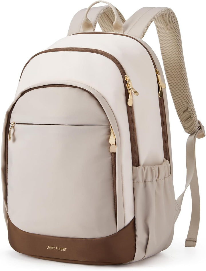 LIGHT FLIGHT - Mochila para laptop para mujeres, mochila de viaje p...