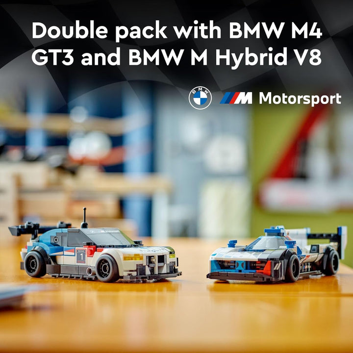 LEGO Speed Champions BMW M4 GT3 y BMW M Hybrid V8 Race