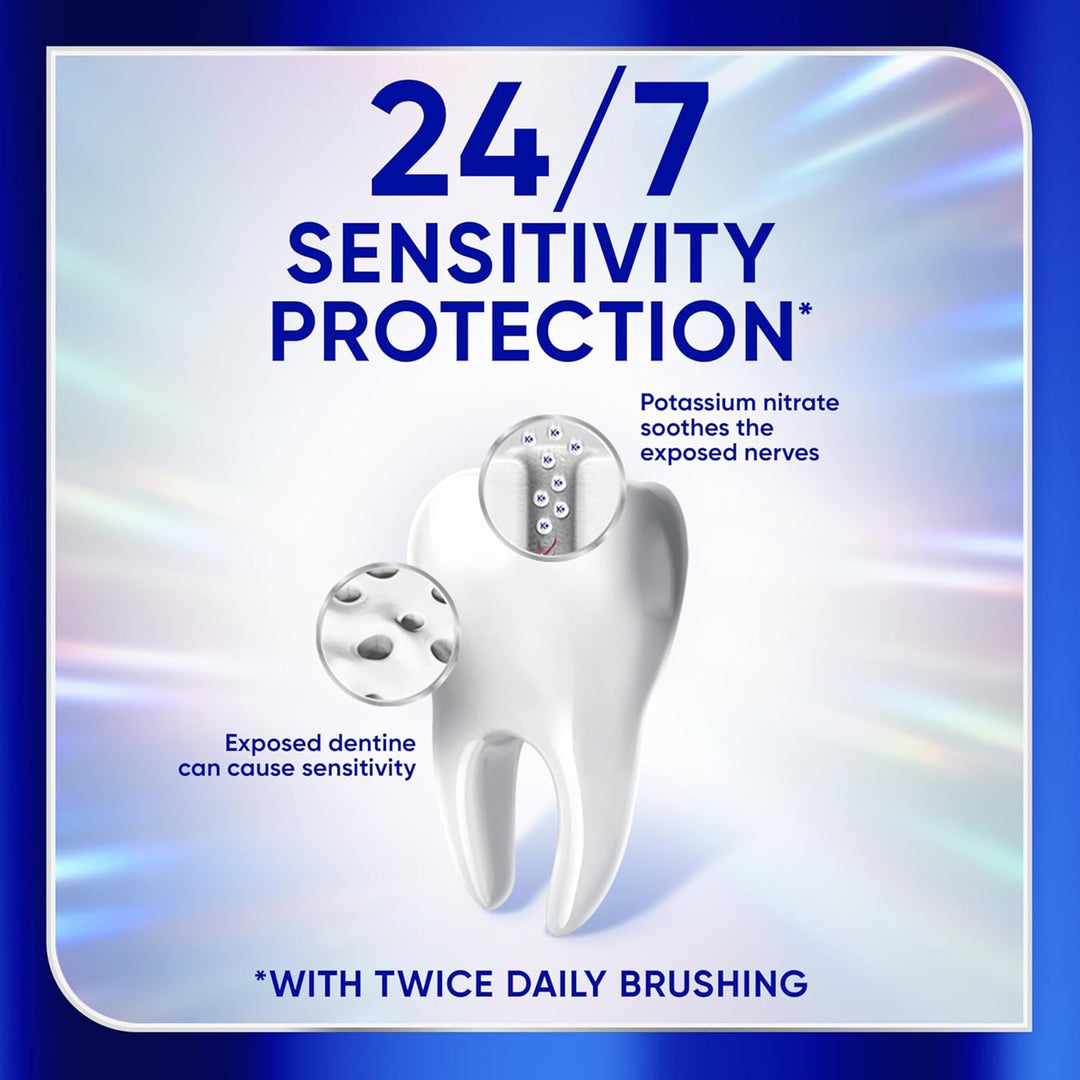 Sensodyne Clinical White - Pasta dental clínicamente probada para b...