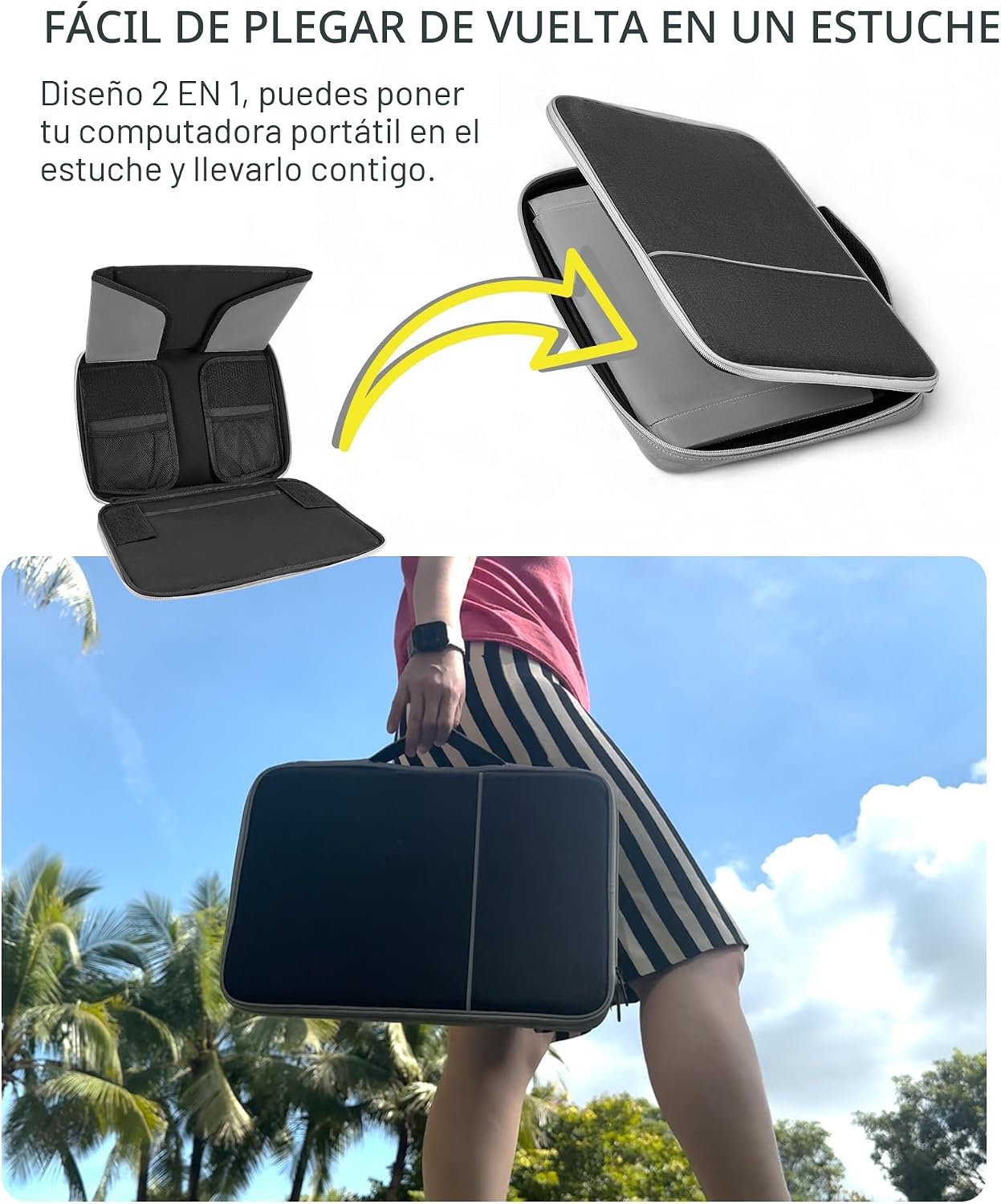 Protector Solar para Laptop, Compatible con Laptops de 13-16 Pulgad...