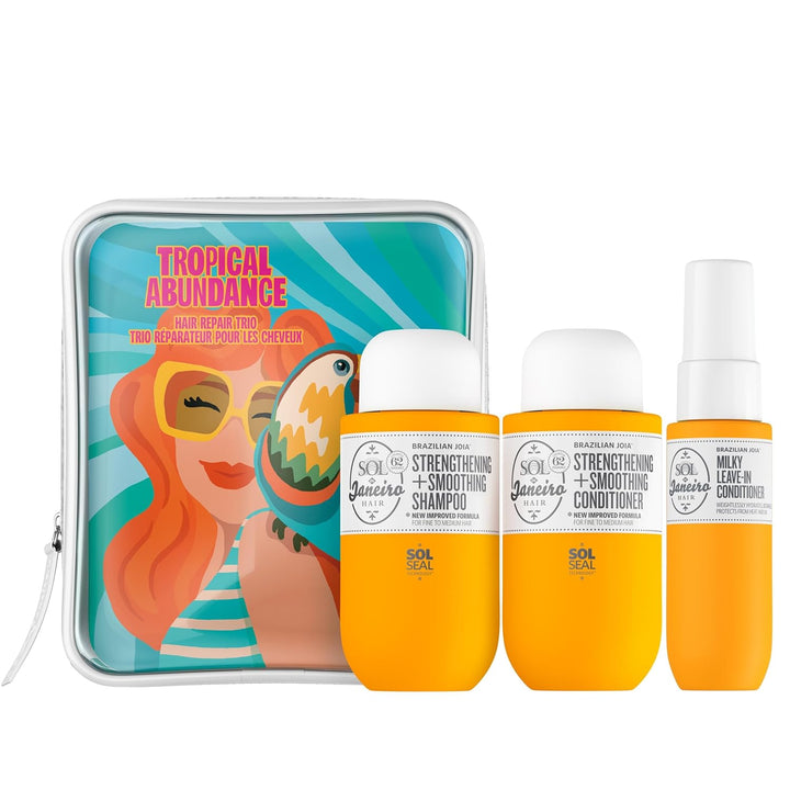 Sol de Janeiro Tropical Abundance Hair Repair Trio Travel Set | Jet...