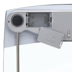 Taylor Báscula digital para peso corporal, 440 libras, acentos de acero