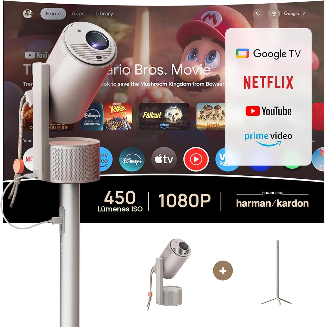 XGIMI MoGo 3 Pro NUEVO Proyector para Exteriores con Soporte PowerB...