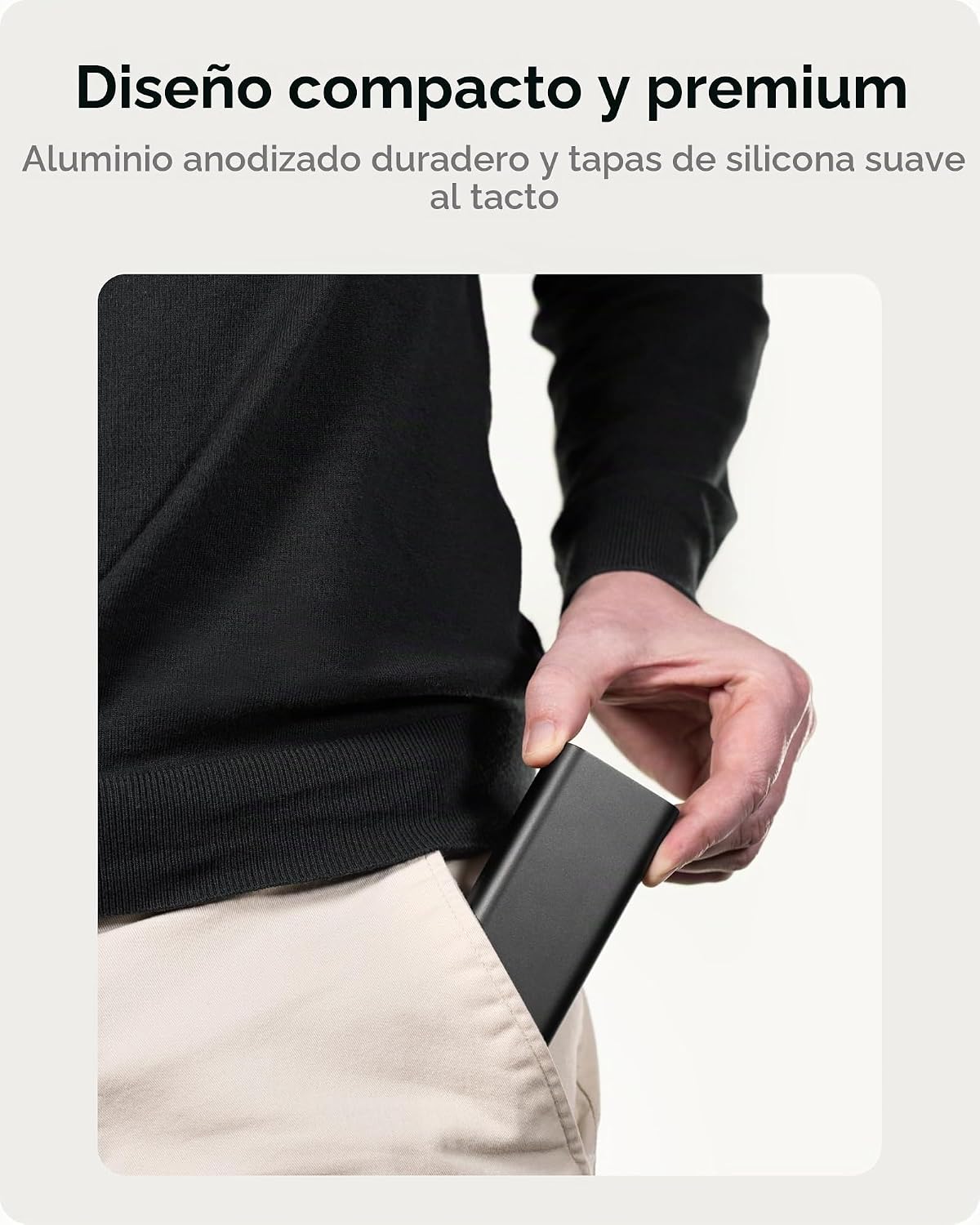 Mophie Powerstation Fast - Banco de energía de 10,000 mAh