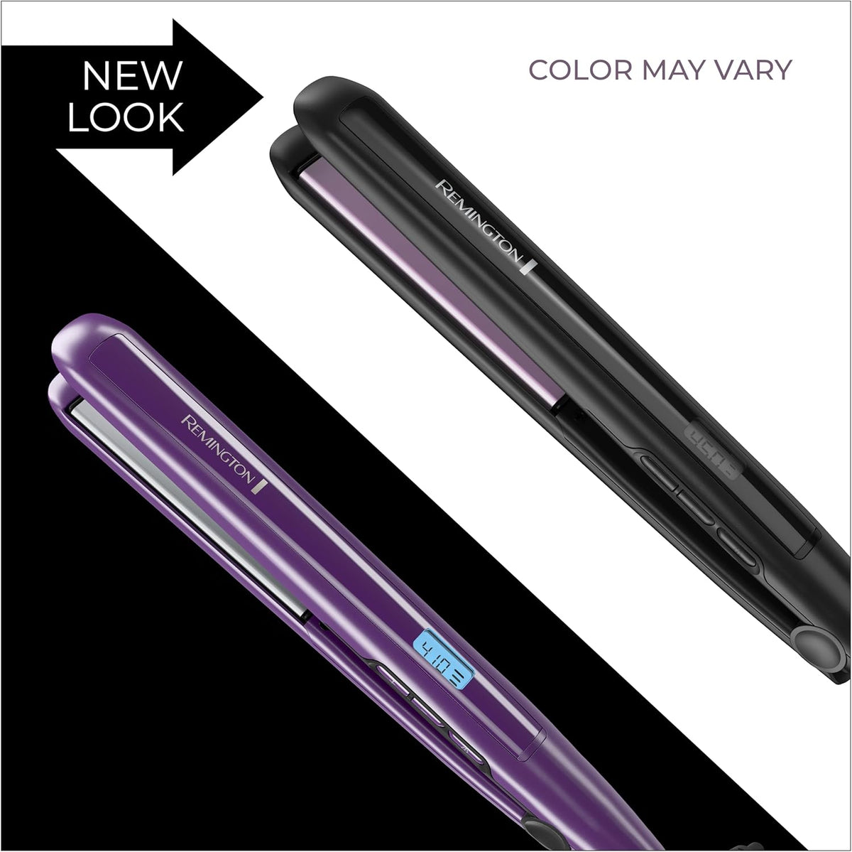 Remington Plancha plana de 1 pulgada, alisador de cabello con tecno...
