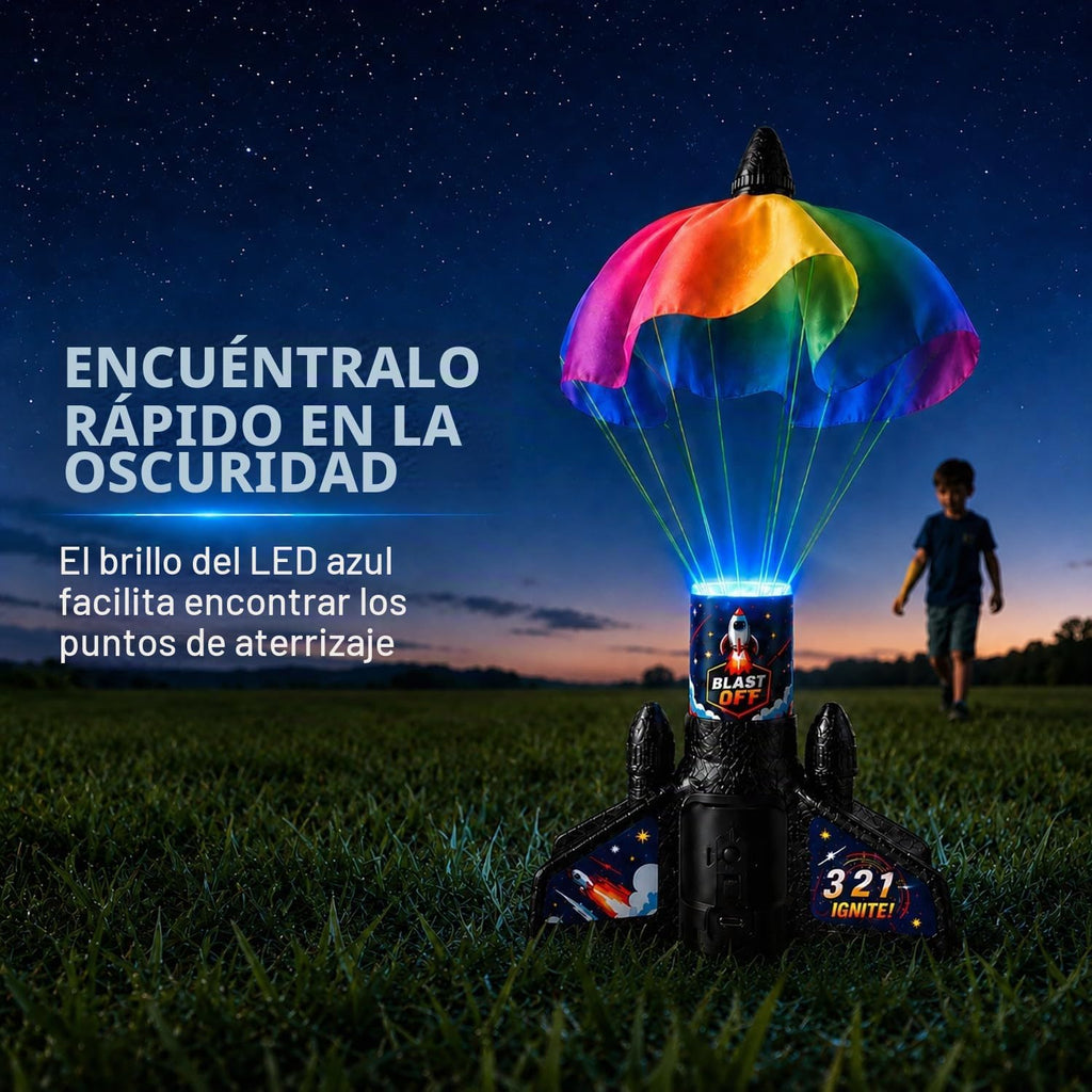 Lanzador de cohetes para niños, kits de cohetes modelo con juego