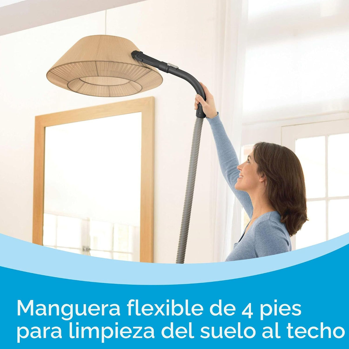 Black+Decker BDH2020FL - Aspiradora flexible de litio, 20 V max, con cepillo para pelo de mascotas, inalámbrica