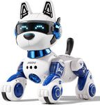 Perro robot inteligente, 2.4GHz control remoto robot perro juguetes para