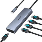ABIWAZY, hub USB de 5 puertos