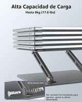 JCZT - Soporte de aluminio para laptop, soporte para escritorio, so...