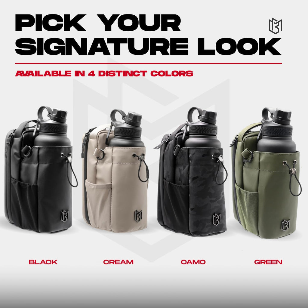Bolsa magnética para botellas, para hombres y mujeres, bolsa de gimnasio para gimnasio, viajes, trabajo y deportes, mantén tus artículos fuera del suelo sucio del gimnasio con accesorio magnético (verde)