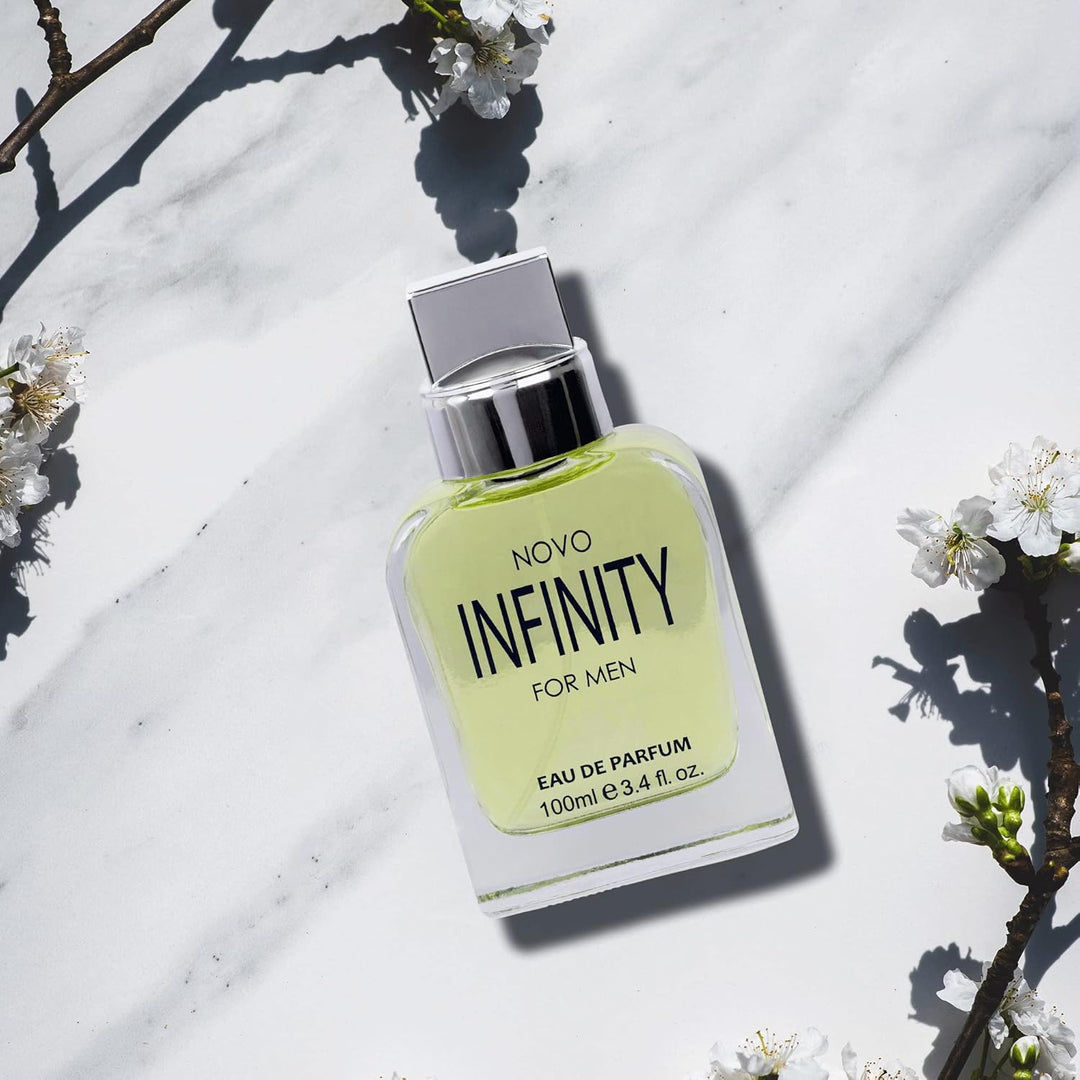 NovoGlow Novo Infinity para Hombre - 3.4 Onzas Líquidas Eau De Parf...