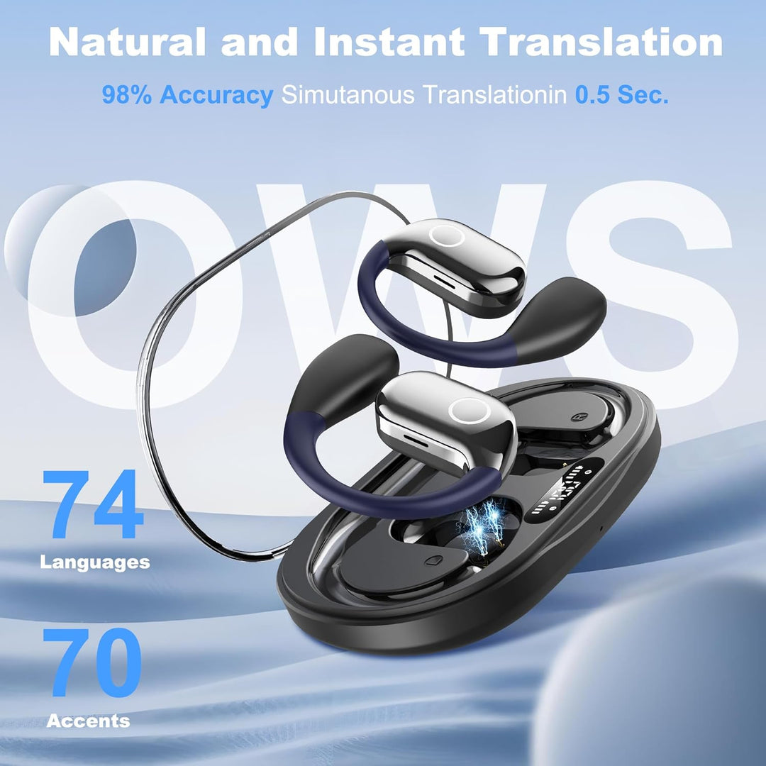 Auriculares de traducción AI en tiempo real, auriculares de traduct...