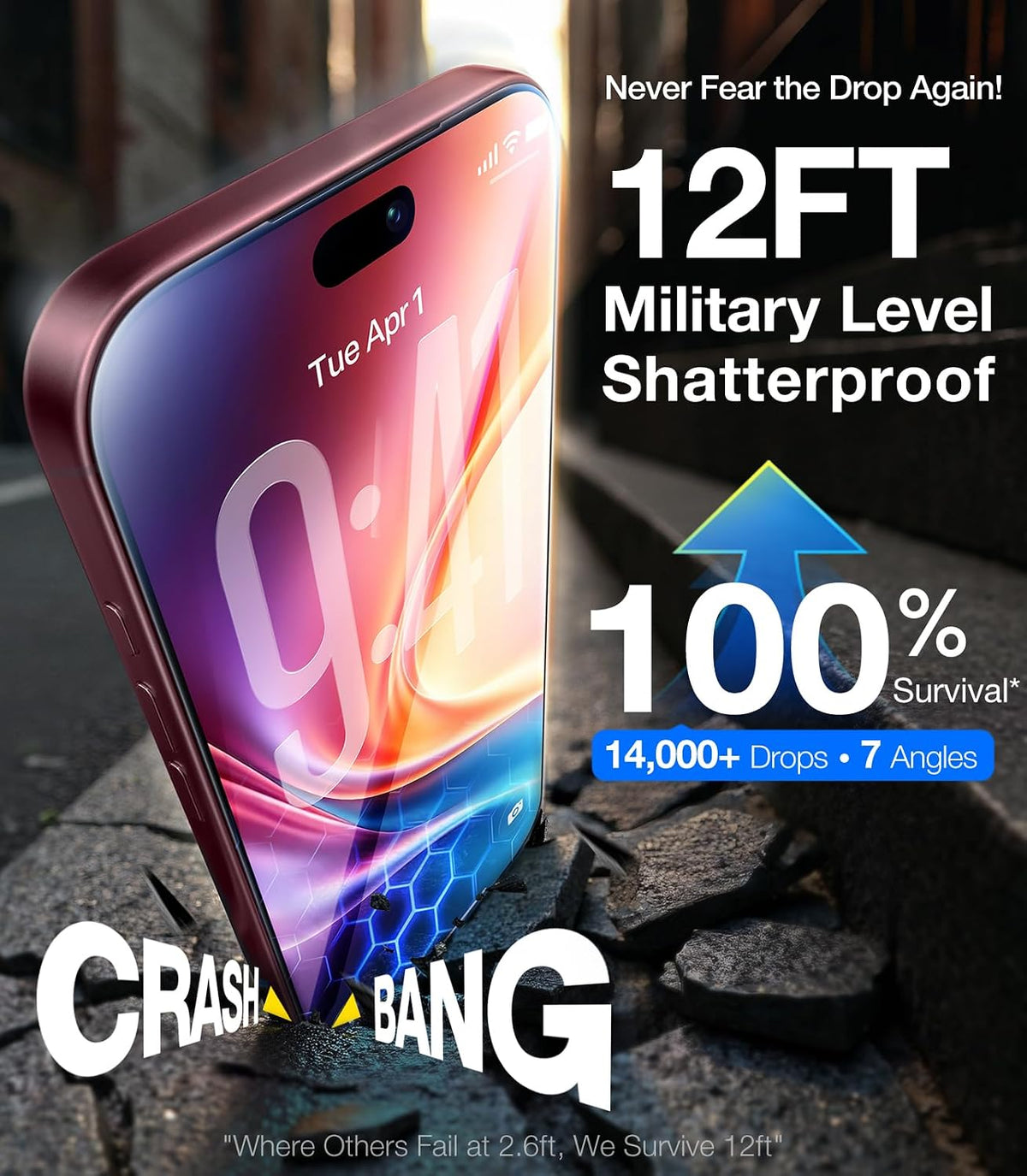 UltraGlass Protector de pantalla de privacidad TOP 9H+ Armor para teléfono