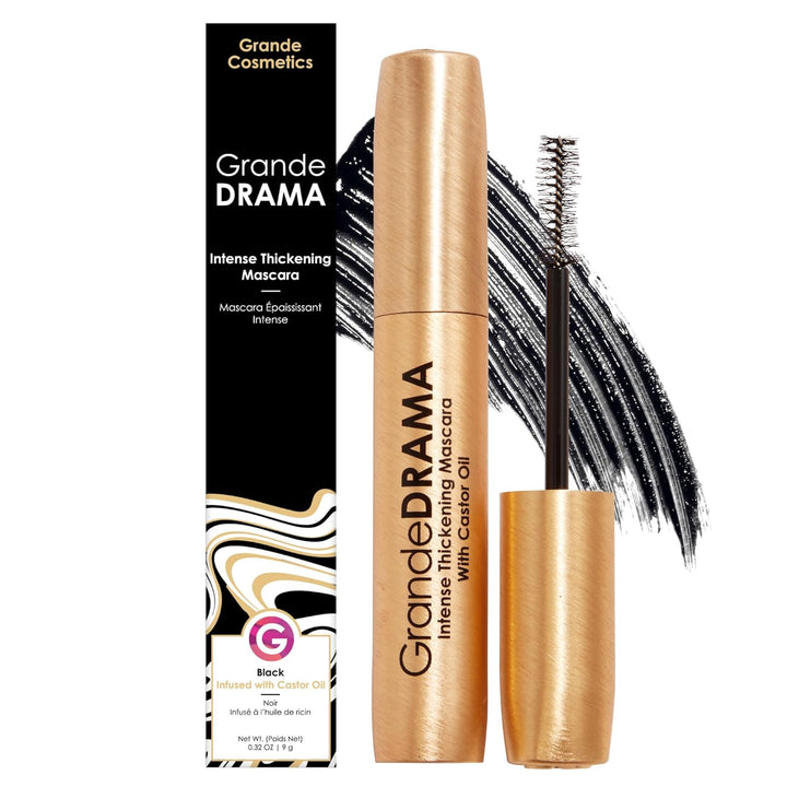Grande Cosmetics GrandeDRAMA - Máscara de engrosamiento intenso con...
