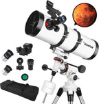 Telescopio de astronomía profesional 150EQ para adultos de alta
