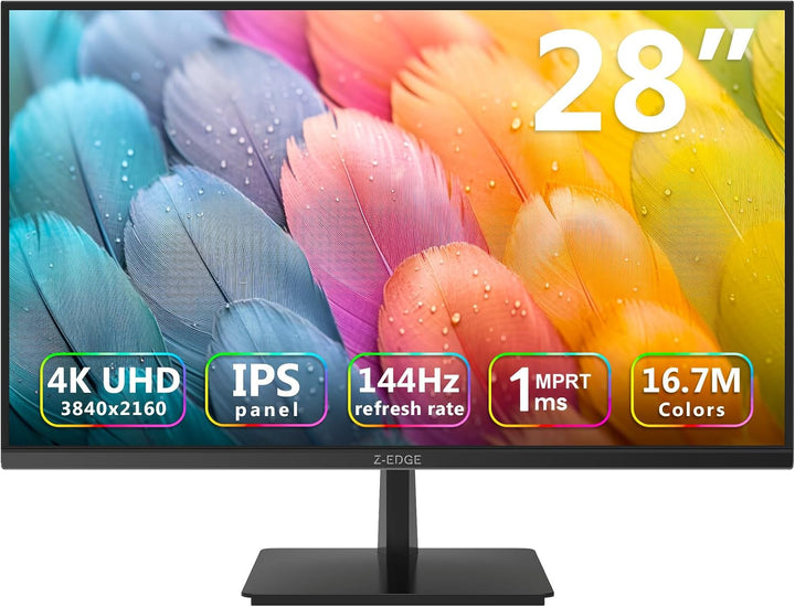 Monitor 4K, monitor IPS Z-Edge de 28 pulgadas, UHD 3840x2160 IPS |...