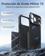 ESR Cyber Tough - Funda para iPhone 18 Pro Max/17 Pro Max con soporte